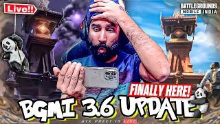 Finally BGMI 3.6 UPDATE is HERE : BGMI LIVE | PUBG LIVE