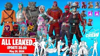 ALL Fortnite LEAKED Cosmetics in Fortnite SEASON 3 (Update 30.00): Lethal Company, Magneto, Fallout