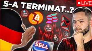 LIVE~ CE SE INTAMPLA IN CRYPTO? "AM VOMITAT PE TASTAURA". GERMANIA VINDE BITCOIN