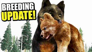 FINALLY PUPPIES UPDATE! Wolf Simulator Breeding & Den Building! - WolfQuest Anniversary BETA