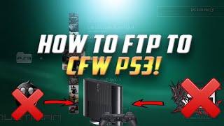 How to FTP from your PC to your Jailbroken PS3 without Rebug Toolbox or Multiman!