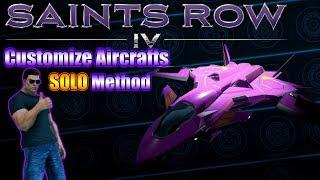 Saints Row 4 Customize Aircrafts (Solo Method)