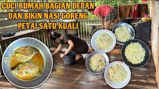 MASAK IKAN BIAWAN DAN PETAI YANG DI KASIH KAKAKU