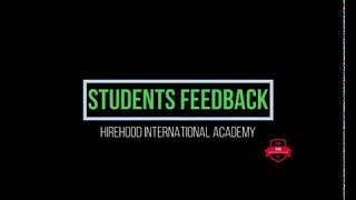 OET STUDENT FEEDBACK - HIREHOOD INTERNATIONAL ACADEMY