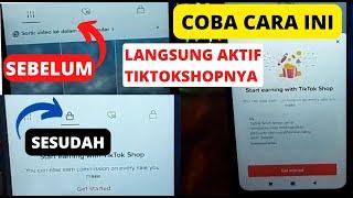 YUK LANGSUNG COBA Cara Memunculkan & Mengaktifkan Fitur atau logo Tiktok Shop Di Akun Tiktok