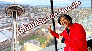 ដើរលេងប៉មក្រុងSeattle "Space Needle" [Bunleng Vlog]