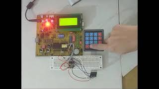 PIC16F887 PCF8574AP I2C 4x4 Key Pad using XC8