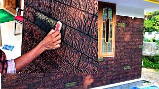 New brick wall texture design in simply|DIY best home decorating ideas