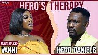 WANNI breaks down crying in a very emotional Therapy session with Hero | BBNaija