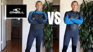 I Put The O'Neill Epic Back Zip Wetsuit Up Against Its Chest Zip Version | Which One Is Better?