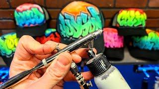  Let's Paint! Drawing Graffiti Styles on Hats