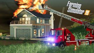 FS19 EMERGENCY #22 - Incendio con Autoscala dei VVF!