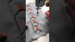 Fabulous Pattren Tutorial In Few Seconds Using Sewing Tips And Tricks #shorts #sewing