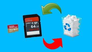 Recover a DELETED File from an SD Card in 2 MINUTES for FREE! (2024)