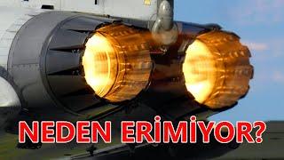 Jet Uçağı Motorları Neden Erimez?