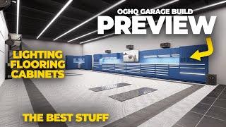 Opening The Best Garage Flooring, Cabinets, and Lighting! | Rousseau | CREE | SwissTrax