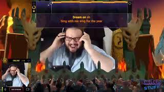 BaratheonBeast - Streamer nails the high note in "Dream On" PogChamp2 (Twitch Live Stream Clip)