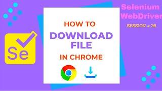 How to download files in Selenium WebDriver on Chrome using ChromeOptions class [2021] #AjAutomation