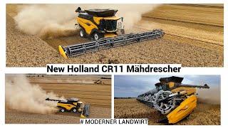 New Holland CR11 Mähdrescher - 15m Schneidwerk - Größter Rotordrescher der Welt