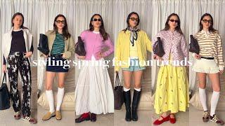 How To Style 2025 Spring Fashion Trends