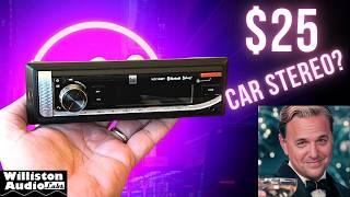 How Bad is Walmart's Cheapest Car Stereo?