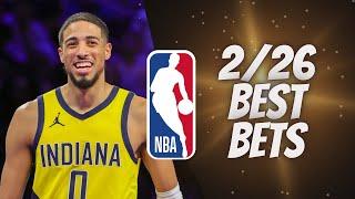 6 Best NBA Player Prop Picks, Bets, Parlays, Predictions for Today Monday February 26th 2/26