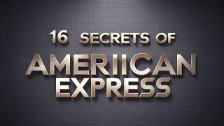 The 16 secrets of American Express cards