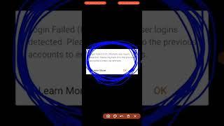 Shopee Login Failed L01 Because multiple logins Shopee Account on this device Please Help Me!!!!