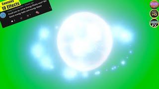 Energy Blast Effect Green Screen + Sound Fx | #mvstudio | Green Screen Energy Effect