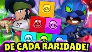 O MELHOR e o PIOR BRAWLER de CADA RARIDADE no BRAWL STARS!