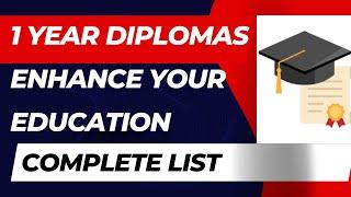 Virtual University Diploma Programs[1 year Duration Only]