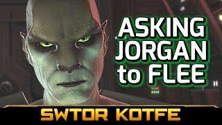 SWTOR KOTFE ► Trooper asks Jorgan to Leave her Behind (Chapter 1, Knights of the Fallen Empire)