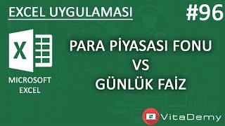 Para Piyasası Fonu ile Günlük Faiz Karşılaştırması | Excel Uygulamaları #96