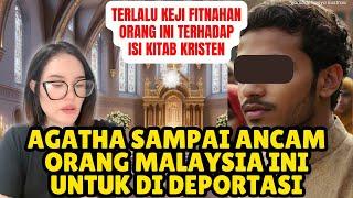 BUDAK MALAYSIA MEMBUAT AGATHA KESAL SAMPAI ANCAM DEPORTASI | GEMBALA YOUTUBE