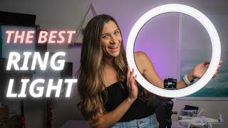 Neewer Ring Light 18" (Review + Setup) | BEST RING LIGHT 2022 for making videos!