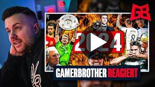 FUßBALL 2024 war zu WILD  WAS PASSIERT 2025?  GamerBrother REAGIERT auf DER FUßBALLTALK ️