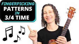 7 Ukulele Fingerpicking Patterns For Songs In 3/4 Time - With Song Examples!