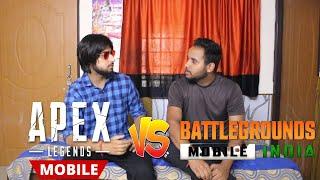 Apex Legends Mobile Vs BGMI Comparison | Funny video