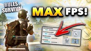 Rules of Survival BEST Settings to WIN!! (Tips and Tricks)