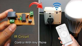 How To Make Mobile Control IR Circuit | DIY Remote Control Module