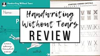 HANDWRITING WITHOUT TEARS REVIEW || 2ND GRADE HANDWRITING