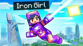 Saving My Friends as IRON GIRL in Minecraft!