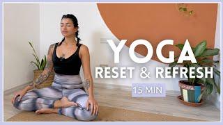 Reset Your Day with JUST 15 Minutes of Yoga!