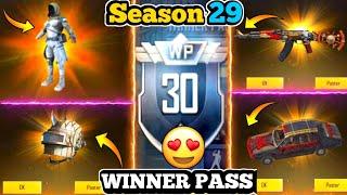 Pubg Mobile Lite New Winner Pass Season 29 || Pubg lite season 29 winner pass