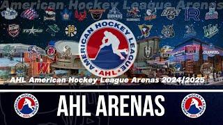 AHL American Hockey League Arenas 2024/25