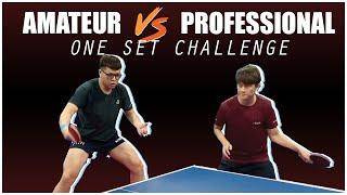 Amateur VS Professional 1-Set Challenge | GKTT Reviews