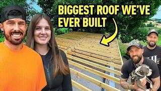 BUILDING MAT ARMSTRONG'S DREAM GARDEN ROOM ROOF | THE PADDOCK