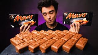 ASMR MARS ICE CREAM BARS CHOCOLATE PARTY Dessert Mukbang No Talking Eating Sound | McBang ASMR