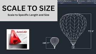 Scale Objects to Specific Size (Reference Feature) - AutoCAD