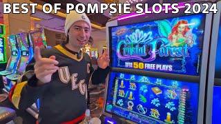 Best of Pompsie Slots 2024! (Las Vegas Slots Compilation)